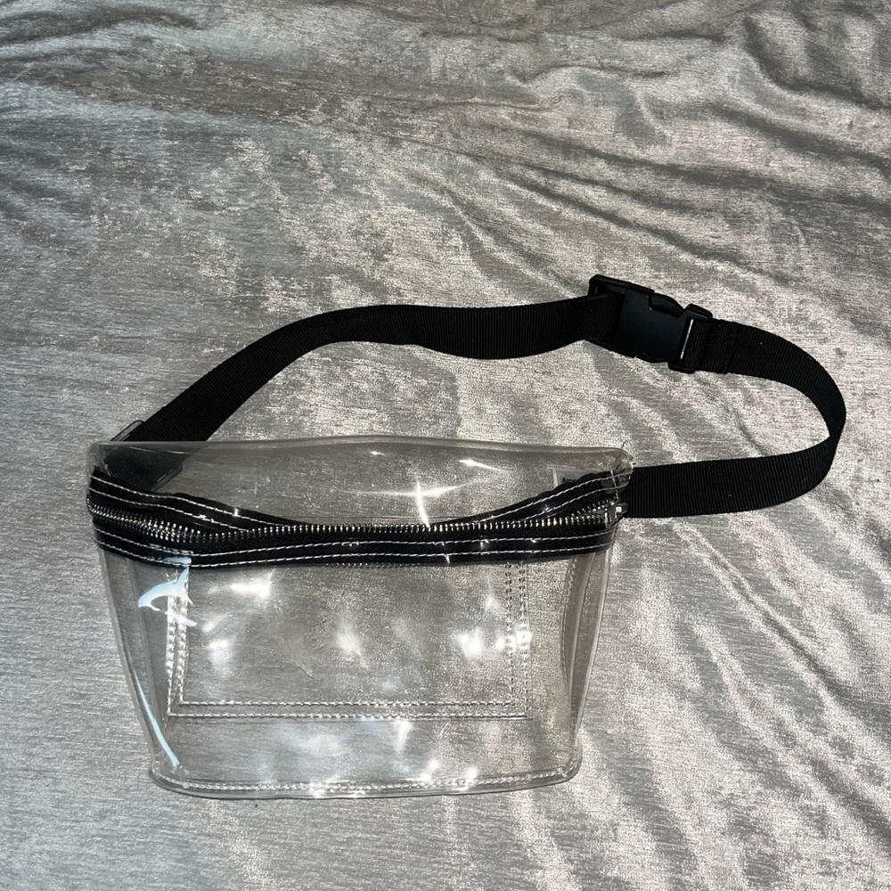 american apparel clear fanny pack